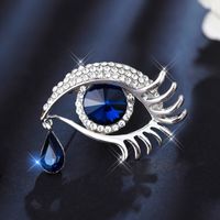 Vintage Style Devil's Eye Alloy Women's Brooches sku image 2