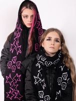 Women's Punk Streetwear Geometric Cotton Polyester Scarf main image 5