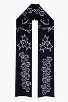 Women's Punk Streetwear Geometric Cotton Polyester Scarf sku image 1