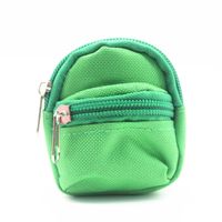 Mignon Drôle Sac À Dos Scolaire Couleur Unie Nylon Unisexe Porte-clés sku image 2