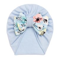 Children Unisex Casual Bow Knot Baby Hat sku image 2