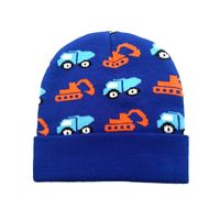 Children Unisex Cartoon Style Basic Car Eaveless Wool Cap sku image 3