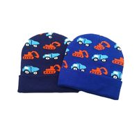 Children Unisex Cartoon Style Basic Car Eaveless Wool Cap main image 5