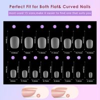 Basic Starry Sky Plastic Nail Patches 1 Set main image 3