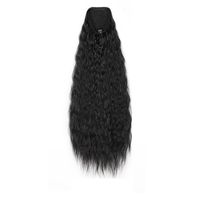 Women's African Style Street High Temperature Wire Ponytail Wigs main image 3