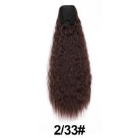 Women's African Style Street High Temperature Wire Ponytail Wigs sku image 2