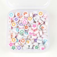 1 Set Arylic Letter Beads sku image 13