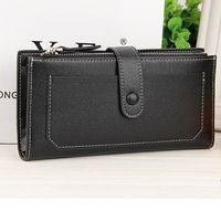 Women's Solid Color Pu Leather String Wallets sku image 4