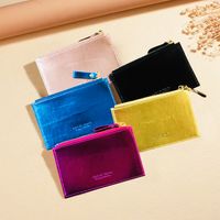 Women's Solid Color Pu Leather Zipper Wallets main image 4