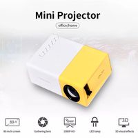 Led Home Office Yg300 Projector Hd 1080p Miniature Mini 3d Projector English Source Factory Goods main image 6