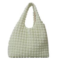 Femmes Toutes Les Saisons Toile Plaid Couleur Unie Vêtement De Rue Carré Boucle Magnétique Sac À Main sku image 3