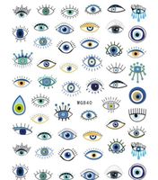 Novelty Eye Stickers Nail Decoration Accessories 1 Piece sku image 5