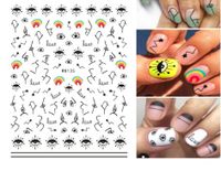 Novelty Eye Stickers Nail Decoration Accessories 1 Piece sku image 9