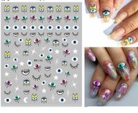 Novelty Eye Stickers Nail Decoration Accessories 1 Piece main image 1