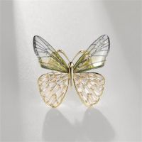 Elegant Butterfly Arylic Alloy Rhinestones Women's Brooches main image 5