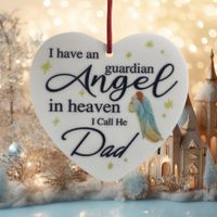 Christmas Retro Simple Style Angel Letter Arylic Festival Hanging Ornaments Decorative Props main image 1