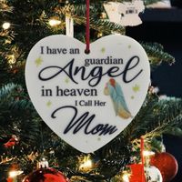 Christmas Retro Simple Style Angel Letter Arylic Festival Hanging Ornaments Decorative Props main image 3