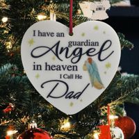 Christmas Retro Simple Style Angel Letter Arylic Festival Hanging Ornaments Decorative Props main image 4