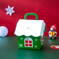 Christmas Cute House Paper Party Gift Bags sku image 2