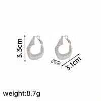 1 Pair Ig Style Modern Style Simple Style Geometric Plating Copper 18k Gold Plated Ear Studs sku image 4