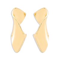 1 Pair Modern Style Simple Style Solid Color Alloy Drop Earrings main image 2