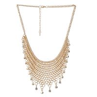 Wholesale Jewelry Glam Ethnic Style Solid Color Iron Plating Necklace main image 4