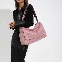 Women's Basic Classic Style Streetwear Solid Color Pu Leather Travel Bags main image 4