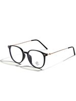 Modern Style Streetwear Round Solid Color Ac Round Frame Full Frame Glasses sku image 1