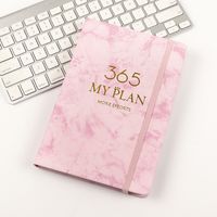 1 Piece Letter Learning Pu Leather Novelty Notebook main image 5