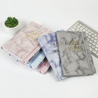 1 Piece Letter Learning Pu Leather Novelty Notebook main image 4