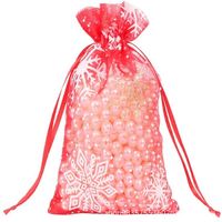 Simple Style Snowflake Cloth Holiday Daily Gift Wrapping Supplies main image 4