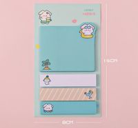 1 Piece Solid Color School Paper Cartoon Style Sticky Note sku image 1