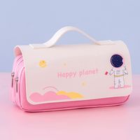 Cartoon Cloth School Korean Style Pencil Case sku image 4