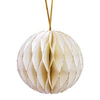 Christmas Romantic Christmas Tree Paper Indoor Party Festival Hanging Ornaments sku image 2