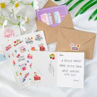 Simple Style Letter Paper Party Street Card main image 4