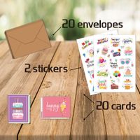 Simple Style Letter Paper Party Street Card main image 3