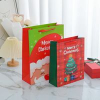 Cartoon Style Santa Claus Paper Card Party Gift Bags main image 4