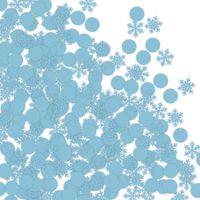 Christmas Romantic Pastoral Snowflake Paper Family Gathering Party Festival Confetti sku image 2