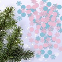 Christmas Romantic Pastoral Snowflake Paper Family Gathering Party Festival Confetti main image 3