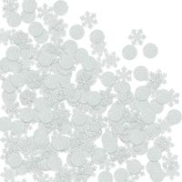 Christmas Romantic Pastoral Snowflake Paper Family Gathering Party Festival Confetti sku image 7