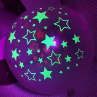 Retro Exaggerated Star Polka Dots Rubber Party Balloons sku image 3