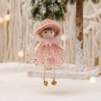 Christmas Princess Cartoon Style Cute Cartoon Character Cloth Indoor Family Gathering Festival Hanging Ornaments main image 5