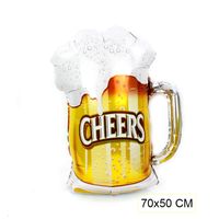 Cute Exaggerated Romantic Beer Wine Glass Wine Bottle Aluminum Film Party Birthday Festival Balloons sku image 10