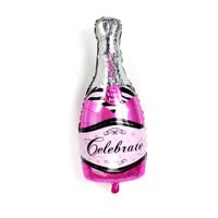 Cute Exaggerated Romantic Beer Wine Glass Wine Bottle Aluminum Film Party Birthday Festival Balloons main image 3