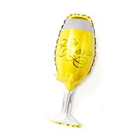 Cute Exaggerated Romantic Beer Wine Glass Wine Bottle Aluminum Film Party Birthday Festival Balloons sku image 2
