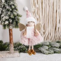Christmas Cartoon Style Cartoon Character Cloth Indoor Party Festival Hanging Ornaments main image 5