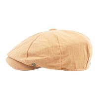 Men's Retro British Style Solid Color Curved Eaves Beret Hat main image 3