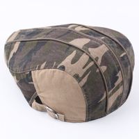 Men's Basic Camouflage Curved Eaves Beret Hat main image 4