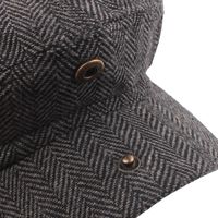 Men's Vintage Style British Style Argyle Curved Eaves Beret Hat main image 3