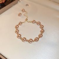 Fashion Star Heart Shape Butterfly Artificial Pearl Wholesale Bracelets sku image 13